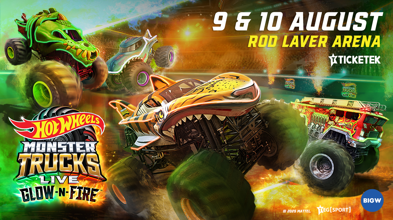 Hot Wheels Monster Trucks Live™ Glow-N-Fire