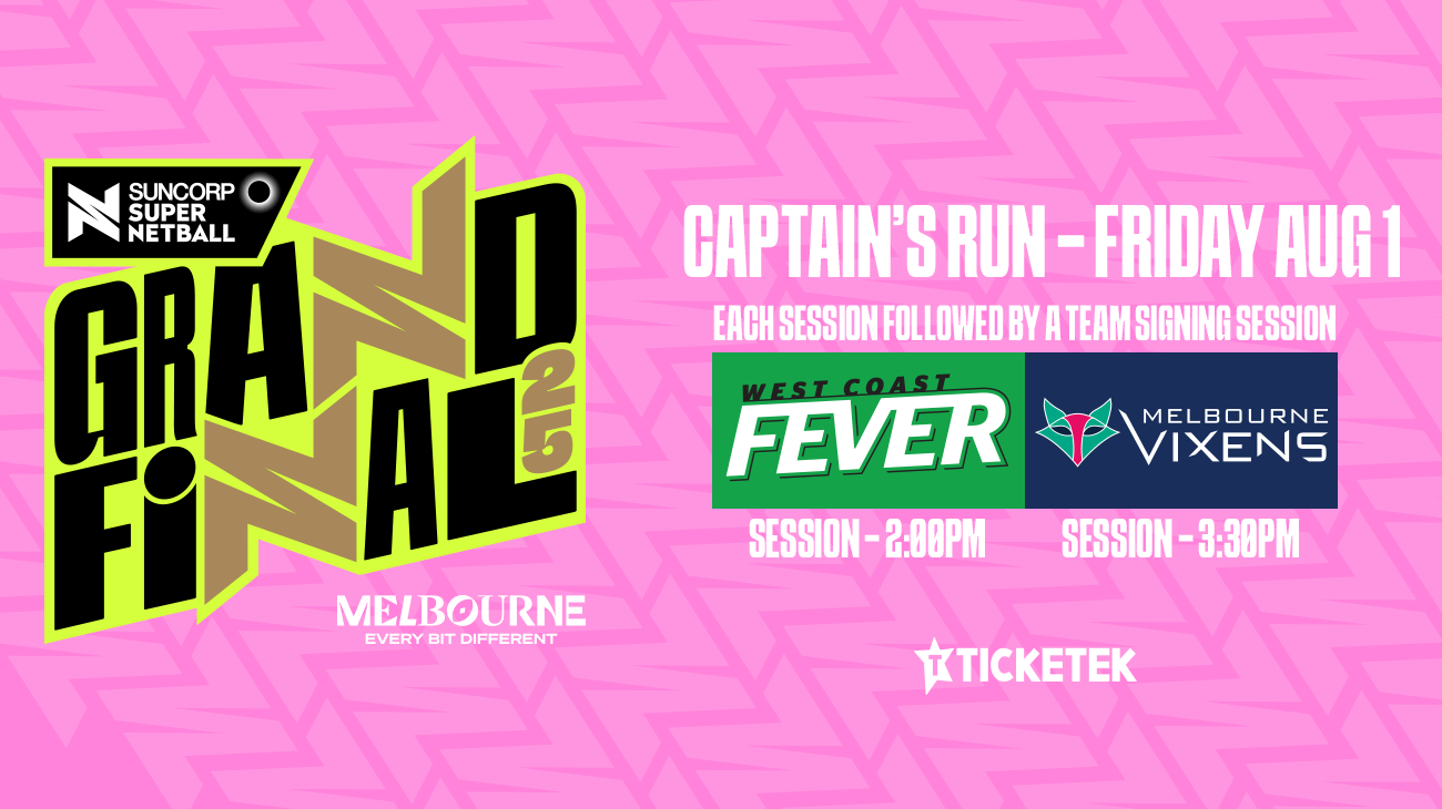 Suncorp Super Netball Grand Final Open Training
